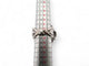 Bague 53 bague cocktail camelia t53 sertie de 188 diamants 4.12ct or blanc 18k 27.5g 58 Facettes 270127