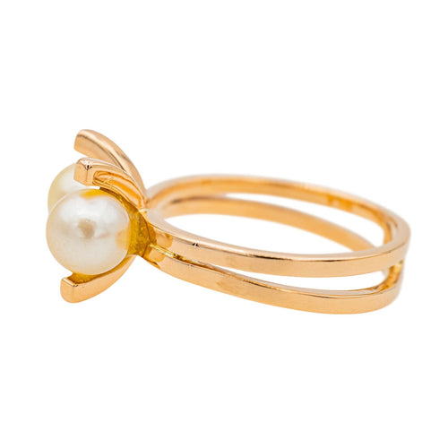 Bague 52 Bague Or rose Perle 58 Facettes 3428101CN
