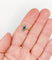 Bague 56 Bague Art Déco or monture géométrique et pierre bleue (circa 1930) 58 Facettes A06281