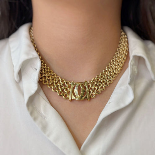 Collier CARTIER - Collier Pénélope Double C Or jaune 58 Facettes 250222R