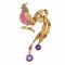 Broche Trésors Vintage : La Broche Oiseau Champagnat 58 Facettes 23129-0123
