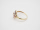 Bague 53 Bague or jaune 750 mil et rubis 58 Facettes