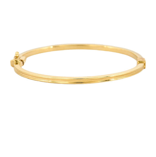 Bracelet Bracelet Jonc en or jaune 58 Facettes LP1098/2