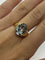 Bague 57 Bague or jaune et aigue-marine 5 ct 58 Facettes 70101