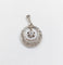 Pendentif Pendentif Art Déco or blanc , diamants et monture finement ciselée (circa 1920) 58 Facettes A05580