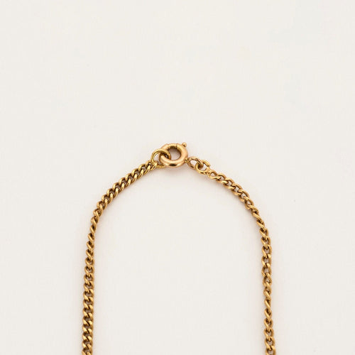 Collier Chaine maille gourmette or jaune 58 Facettes LP921/BET