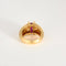 50 Bague jonc or jaune et rubis 58 Facettes LF14