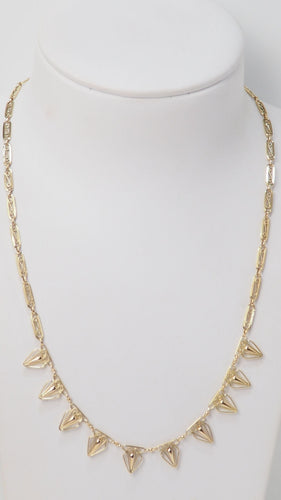 Collier 44cm Collier draperie en or jaune 58 Facettes 32347
