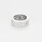 Bracelet 55 Large jonc en or gris et diamants 58 Facettes MAN1917