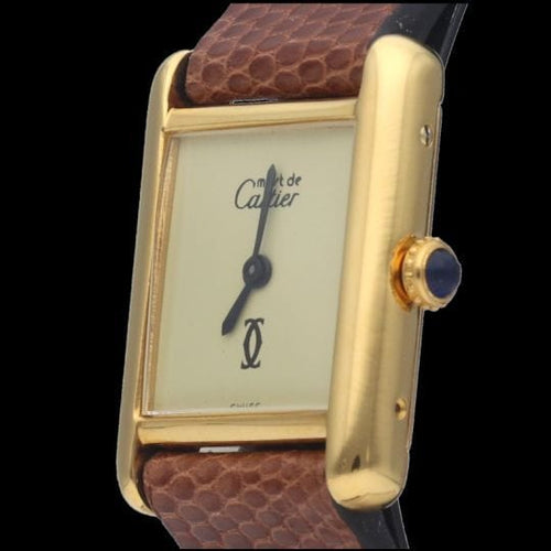Cartier Montre Tank Vermeil