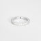 Bague 58.5 Alliance Rivière or blanc diamants 58 Facettes LP1056/12