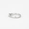 Bague 56 Bague jonc or gris pavage diamants 58 Facettes GU47