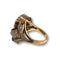 Bague 49 bague art déco en or et platine avec diamants et citrine 58 Facettes Q936 (900)