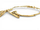 Collier rare vintage collier CHRISTIAN LACROIX baroque a spirales dore & strass 58 Facettes 272655