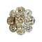 Bague 52 Bague Diamants taille coussin taille ancienne 3,40 carats, or 18 carat , Époque XIXe siècle 58 Facettes 7344 A