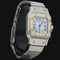 Montre Cartier Montre Santos Dame Or Jaune 18K Et Acier 58 Facettes MT42450