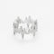Bague 54 Lorenz Bäumer - le Battement de Coeur- Bague en or blanc 58 Facettes LOR4068