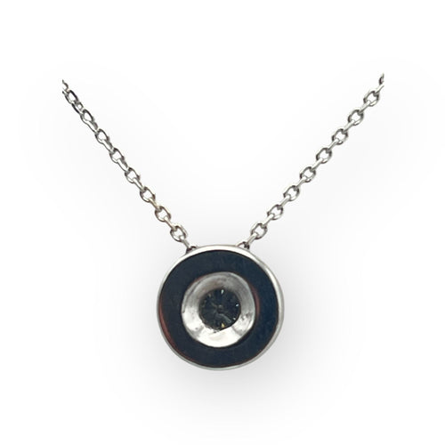 Collier Collier or blanc 750 et diamant 58 Facettes 149058370