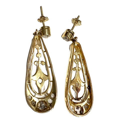 Boucles d'oreilles BOUCLES D'OREILLES ART DÉCO DE LA PÉRIODE 1930-35 58 Facettes A2514 (651)