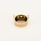 Bague 55 Bague Tank or rose et platine, diamants 58 Facettes B250290