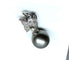 Pendentif Pendentif en or blanc, perle de Tahiti et diamants 58 Facettes AB606