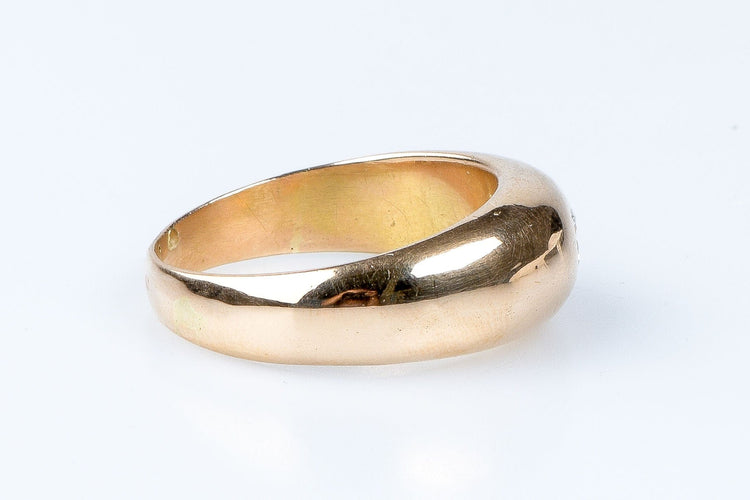 Bague 64 Bague diamant en or jaune 18 carats 58 Facettes 2-4377-1470-9