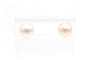 Boucles d'oreilles Boucles d'oreilles contemporaines en or jaune serties de perles 58 Facettes B391