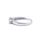 Bague 50 Solitaire or blanc diamant 58 Facettes 190074R