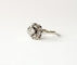 Bague Bague dôme or blanc diamants 58 Facettes