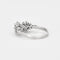Bague 53 Bague en or gris diamants 58 Facettes ALGU30