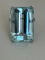 Bague 52 Bague or blanc Aigue-Marine 58 Facettes 5703