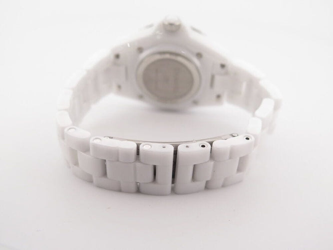 Montre montre CHANEL j12 h6418 33 mm ceramique diamant quartz ceramic 58 Facettes 266663