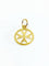 Pendentif Pendentif Croix de Malte or jaune 58 Facettes