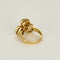 Bague 56 Bague trilogie en or jaune et béryl de couleurs 58 Facettes HOU5642