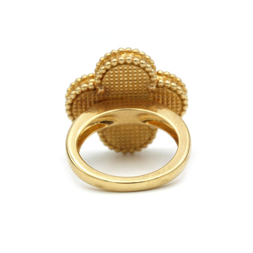 Bague 50 Bague Van Cleef & Arpels "Magic Alhambra" en or jaune, malachite 58 Facettes 1041