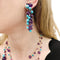 Boucles d'oreilles Boucles d'oreilles Cartier, "Délices de Goa", or rose, améthystes, turquoises et diamants. 58 Facettes 35057