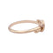 Bague 52 Bague Chaumet, "Jeux de Liens", or rose et diamants. 58 Facettes 34393