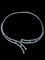 Collier Collier double ligne en or blanc et diamants 58 Facettes 258993