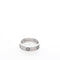 Bague 66 CARTIER - Alliance Love Platine 1 diamant 58 Facettes 93801