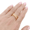 Bague 53 Bague VAN CLEEF ET ARPELS,"Duo Perlée", or rose, diamants. 58 Facettes 34781