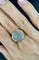Bague 58 Bague modèle Tank d'époque 1940/50 deux ors diamants 58 Facettes