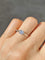 Bague 54.5 Bague solitaire en or blanc 18K et diamant 58 Facettes