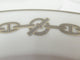 lot de 6 assiettes HERMES a diner chaine d'ancre 27cm porcelaine plate set 58 Facettes 266008