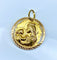 Pendentif Médaille du scapulaire en or jaune 18 carats ( recto verso ) 58 Facettes AB491