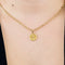 Collier AUGIS - Pendentif et chaine en or jaune 58 Facettes COL2877