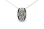 Pendentif Pendentif Art Déco en or blanc 18k et saphirs, diamants taille brillant 58 Facettes 23414