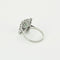 Bague 53.5 Bague or gris, émeraude et diamants 58 Facettes CO3