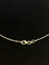 Collier Chaine or blanc 58 Facettes LP602