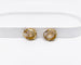 Boucles d'oreilles Créoles larges or jaune amati et brillant 58 Facettes