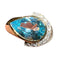 Bague Bague or jaune, Diamants, Topaze Bleue 58 Facettes 7861 A